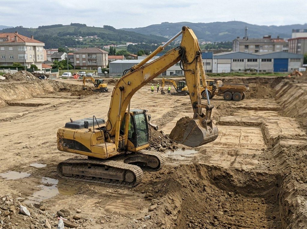 Foto 1 Vaciado de solar para obra nueva en O Porriño